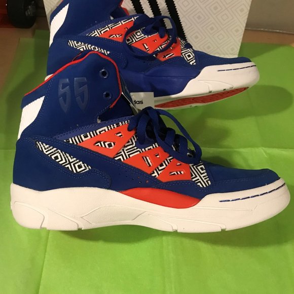 Adidas Men's Mutombo Multi Color Basketball Shoes Q33017 - Picture 5 of 7